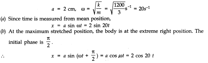 NCERT Solutions for Class 11 Physics Chapter 14 Oscillations Q10