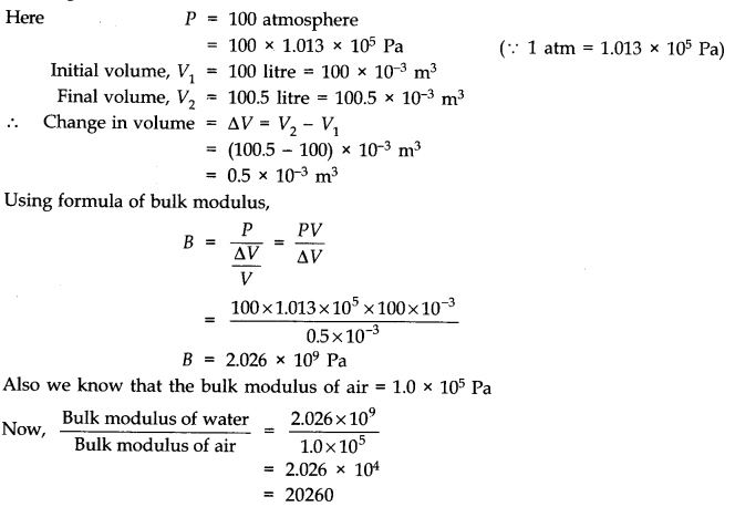 NCERT Solutions for Class 11 Physics Chapter 9 Mechanical Properties of Solids Q12