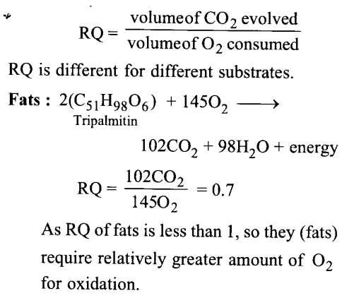 NCERT Solutions for Class 11 Biology Chapter 14 Respiration in Plants 11