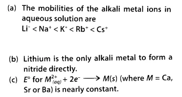 NCERT Solutions for Class 11 Chemistry Chapter 10 The s Block Elements 16