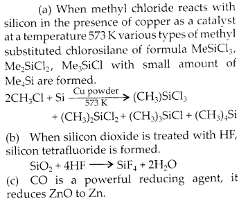 NCERT Solutions for Class 11 Chemistry Chapter 11 The p Block Elements 20