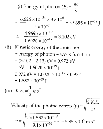 NCERT Solutions for Class 11 Chemistry Chapter 2 Structure of Atom 12