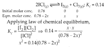 NCERT Solutions for Class 11 Chemistry Chapter 7 Equilibrium 16