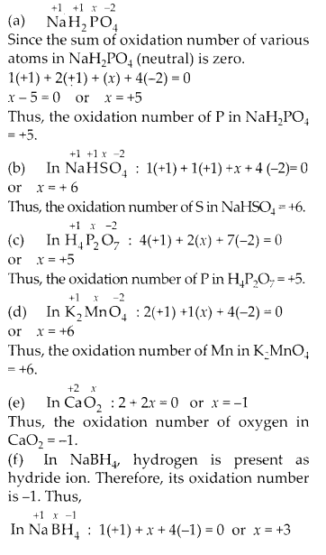 NCERT Solutions for Class 11 Chemistry Chapter 8 Redox Reactions 1