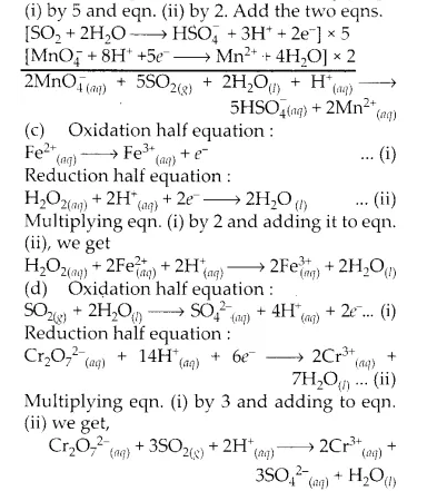 NCERT Solutions for Class 11 Chemistry Chapter 8 Redox Reactions 30