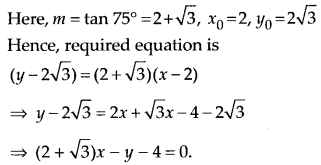 NCERT Solutions for Class 11 Maths Chapter 10 Straight Lines Ex 10.2 2