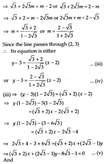 NCERT Solutions for Class 11 Maths Chapter 10 Straight Lines Ex 10.3 9