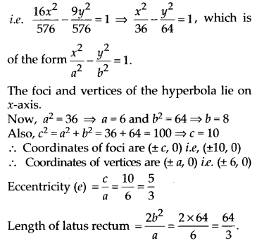 NCERT Solutions for Class 11 Maths Chapter 11 Conic Sections Ex 11.4 5