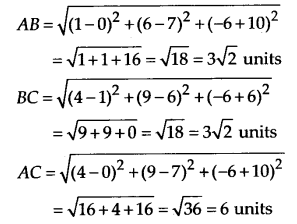 NCERT Solutions for Class 11 Maths Chapter 12 Introduction to Three Dimensional Geometry Ex 12.2 2