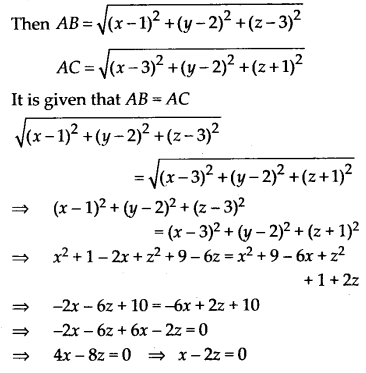 NCERT Solutions for Class 11 Maths Chapter 12 Introduction to Three Dimensional Geometry Ex 12.2 5