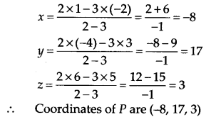 NCERT Solutions for Class 11 Maths Chapter 12 Introduction to Three Dimensional Geometry Ex 12.3 3