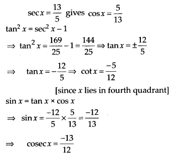 NCERT Solutions for Class 11 Maths Chapter 3 Trigonometric Functions Ex 3.2 4