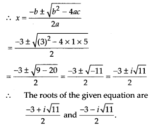 NCERT Solutions for Class 11 Maths Chapter 5 Complex Numbers and Quadratic Equations Ex 5.3 4