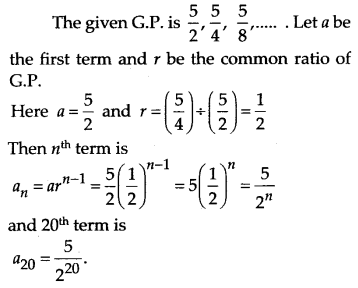 NCERT Solutions for Class 11 Maths Chapter 9 Sequences and Series Ex 9.3 1