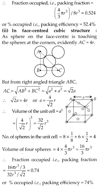 NCERT Solutions for Class 12 Chemistry Chapter 1 The Solid State 11