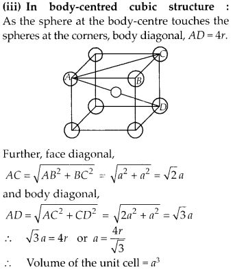 NCERT Solutions for Class 12 Chemistry Chapter 1 The Solid State 12