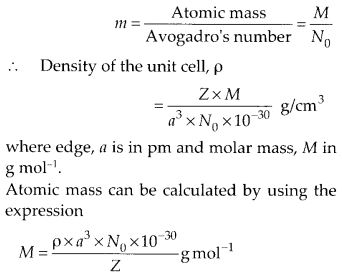 NCERT Solutions for Class 12 Chemistry Chapter 1 The Solid State 5
