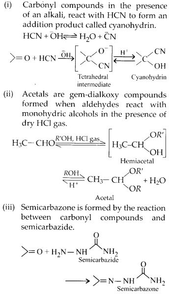 NCERT Solutions for Class 12 Chemistry Chapter 12 Aldehydes, Ketones and Carboxylic Acids 11