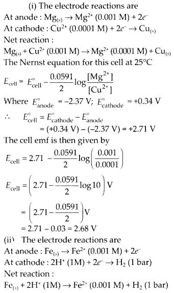 NCERT Solutions for Class 12 Chemistry Chapter 3 Electrochemistry 19