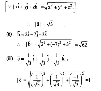 NCERT Solutions for Class 12 Maths Chapter 10 Vector Algebra Ex 10.2 Q1.1