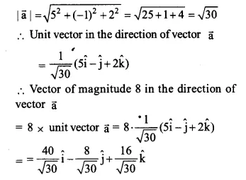 NCERT Solutions for Class 12 Maths Chapter 10 Vector Algebra Ex 10.2 Q10.1
