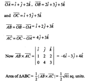 NCERT Solutions for Class 12 Maths Chapter 10 Vector Algebra Ex 10.4 Q9.1