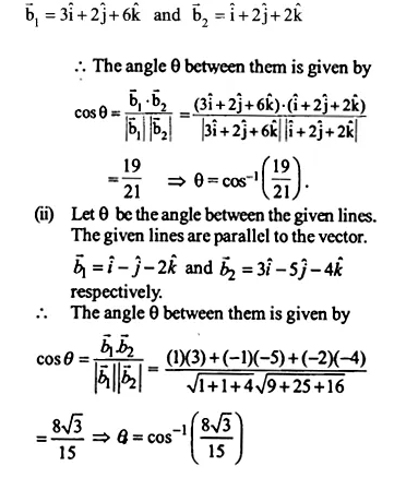 NCERT Solutions for Class 12 Maths Chapter 11 Three Dimensional Geometry Ex 11.2 Q10.1