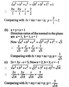 NCERT Solutions for Class 12 Maths Chapter 11 Three Dimensional Geometry Ex 11.3 Q1.1