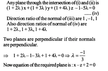 NCERT Solutions for Class 12 Maths Chapter 11 Three Dimensional Geometry Ex 11.3 Q11.1