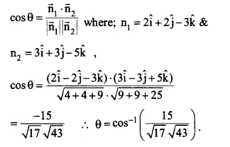 NCERT Solutions for Class 12 Maths Chapter 11 Three Dimensional Geometry Ex 11.3 Q12.1