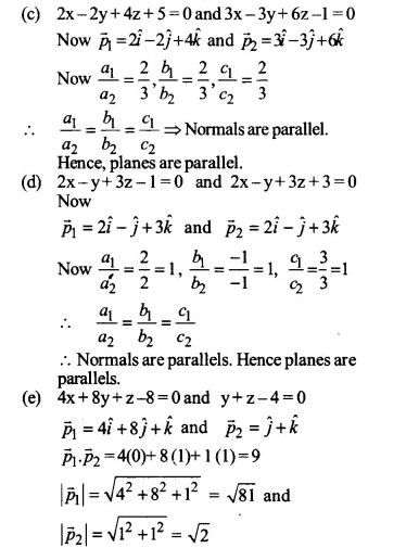 NCERT Solutions for Class 12 Maths Chapter 11 Three Dimensional Geometry Ex 11.3 Q13.2