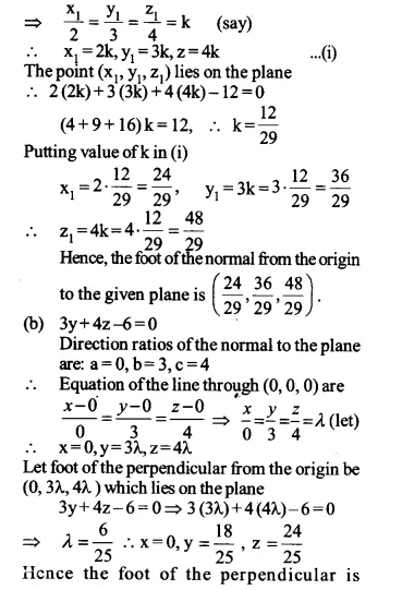 NCERT Solutions for Class 12 Maths Chapter 11 Three Dimensional Geometry Ex 11.3 Q4.1