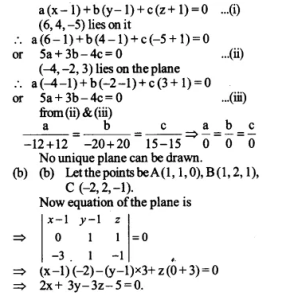 NCERT Solutions for Class 12 Maths Chapter 11 Three Dimensional Geometry Ex 11.3 Q6.1
