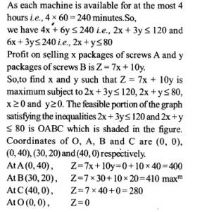 NCERT Solutions for Class 12 Maths Chapter 12 Linear Programming Ex 12.2 Q5.1