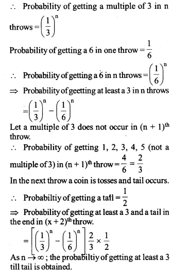 NCERT Solutions for Class 12 Maths Chapter 13 Probability Ex 13.1 Q15.1