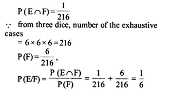 NCERT Solutions for Class 12 Maths Chapter 13 Probability Ex 13.1 Q8.1