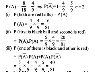 NCERT Solutions for Class 12 Maths Chapter 13 Probability Ex 13.2 Q13.1