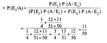 NCERT Solutions for Class 12 Maths Chapter 13 Probability Ex 13.3 Q12.2