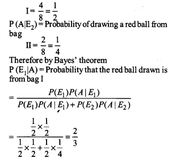 NCERT Solutions for Class 12 Maths Chapter 13 Probability Ex 13.3 Q2.1