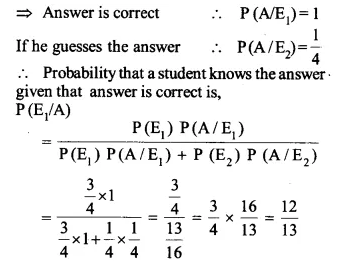 NCERT Solutions for Class 12 Maths Chapter 13 Probability Ex 13.3 Q4.1