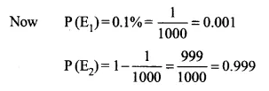 NCERT Solutions for Class 12 Maths Chapter 13 Probability Ex 13.3 Q5.1