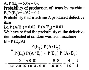 NCERT Solutions for Class 12 Maths Chapter 13 Probability Ex 13.3 Q8.1