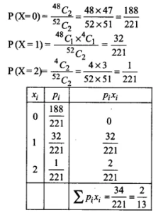 NCERT Solutions for Class 12 Maths Chapter 13 Probability Ex 13.4 Q17.1