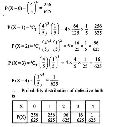 NCERT Solutions for Class 12 Maths Chapter 13 Probability Ex 13.4 Q6.1