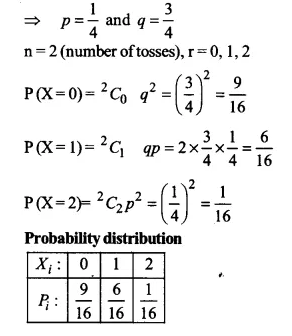 NCERT Solutions for Class 12 Maths Chapter 13 Probability Ex 13.4 Q7.1