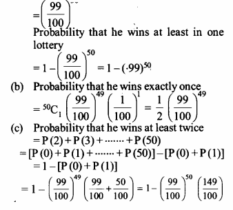 NCERT Solutions for Class 12 Maths Chapter 13 Probability Ex 13.5 Q10.1