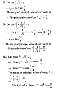 NCERT Solutions for Class 12 Maths Chapter 2 Inverse Trigonometric Functions Ex 2.1 Q1.4