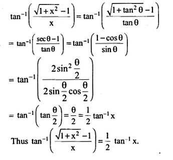 NCERT Solutions for Class 12 Maths Chapter 2 Inverse Trigonometric Functions Ex 2.2 Q5.1
