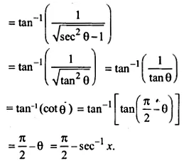 NCERT Solutions for Class 12 Maths Chapter 2 Inverse Trigonometric Functions Ex 2.2 Q6.1