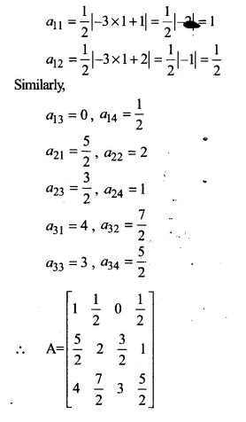 NCERT Solutions for Class 12 Maths Chapter 3 Matrices Ex 3.1 Q5.1